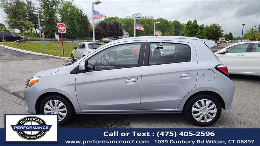2024 Mitsubishi Mirage ES CVT, available for sale in Wilton, Connecticut | Performance Motor Cars Of Connecticut LLC. Wilton, Connecticut 2024 Mitsubishi Mirage ES CVT, available for sale in Wilton, Connecticut | Performance Motor Cars Of Connecticut LLC. Wilton, Connecticut