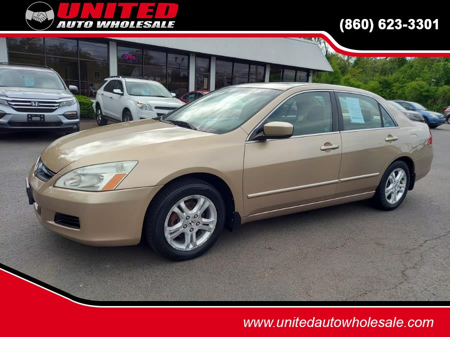Used 2006 Honda Accord Sdn in East Windsor, Connecticut | United Auto Sales of E Windsor, Inc. East Windsor, Connecticut