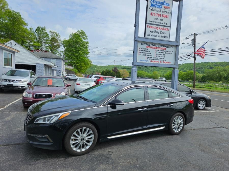 2015 Hyundai Sonata 4dr Sdn 2.4L Limited PZEV, available for sale in Naugatuck, Connecticut | Streamline Motors LLC. Naugatuck, Connecticut 2015 Hyundai Sonata 4dr Sdn 2.4L Limited PZEV, available for sale in Naugatuck, Connecticut | Streamline Motors LLC. Naugatuck, Connecticut