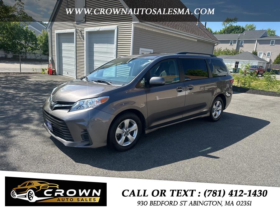 2018 Toyota Sienna LE FWD 8-Passenger (Natl), available for sale in Abington, Massachusetts | Crown Auto Sales. Abington, Massachusetts 2018 Toyota Sienna LE FWD 8-Passenger (Natl), available for sale in Abington, Massachusetts | Crown Auto Sales. Abington, Massachusetts