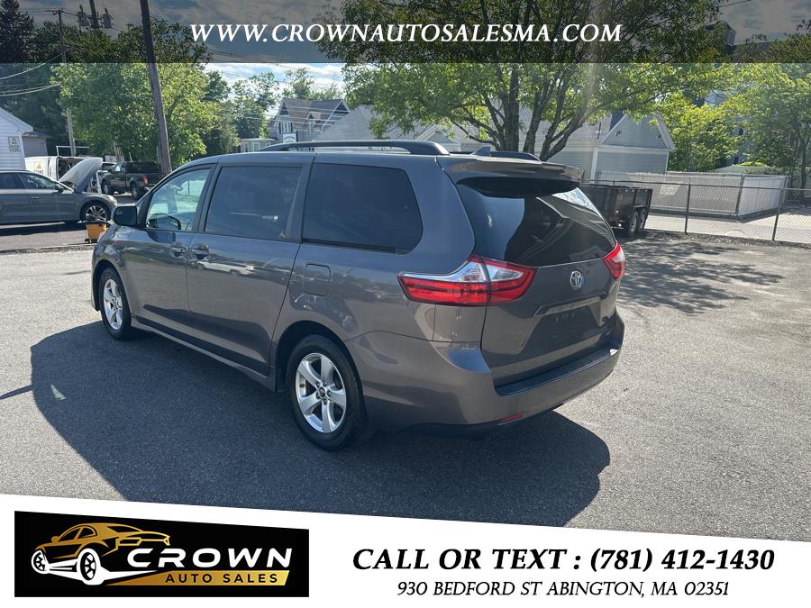 2018 Toyota Sienna LE FWD 8-Passenger (Natl), available for sale in Abington, Massachusetts | Crown Auto Sales. Abington, Massachusetts 2018 Toyota Sienna LE FWD 8-Passenger (Natl), available for sale in Abington, Massachusetts | Crown Auto Sales. Abington, Massachusetts