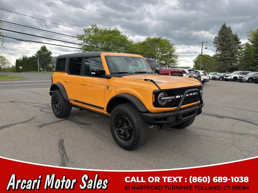 2021 Ford Bronco First Edition 4 Door Advanced 4x4, available for sale in Tolland, Connecticut | Arcari Motor Sales. Tolland, Connecticut 2021 Ford Bronco First Edition 4 Door Advanced 4x4, available for sale in Tolland, Connecticut | Arcari Motor Sales. Tolland, Connecticut