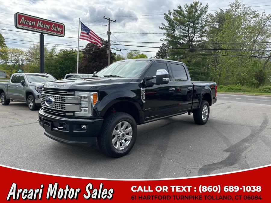 2017 Ford Super Duty F-250 SRW Platinum 4WD Crew Cab 6.75'' Box, available for sale in Tolland, Connecticut | Arcari Motor Sales. Tolland, Connecticut 2017 Ford Super Duty F-250 SRW Platinum 4WD Crew Cab 6.75'' Box, available for sale in Tolland, Connecticut | Arcari Motor Sales. Tolland, Connecticut