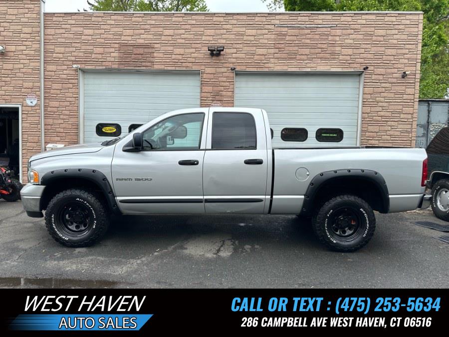 2004 Dodge Ram 1500 4dr Quad Cab 140.5" WB 4WD SLT, available for sale in West Haven, Connecticut | West Haven Auto Sales LLC. West Haven, Connecticut 2004 Dodge Ram 1500 4dr Quad Cab 140.5" WB 4WD SLT, available for sale in West Haven, Connecticut | West Haven Auto Sales LLC. West Haven, Connecticut