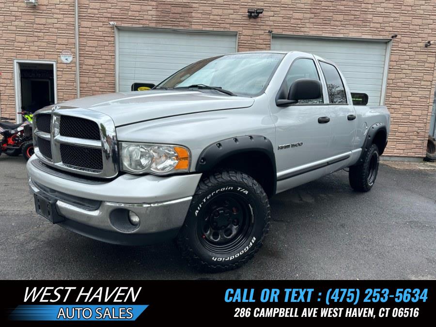 2004 Dodge Ram 1500 4dr Quad Cab 140.5" WB 4WD SLT, available for sale in West Haven, Connecticut | West Haven Auto Sales LLC. West Haven, Connecticut 2004 Dodge Ram 1500 4dr Quad Cab 140.5" WB 4WD SLT, available for sale in West Haven, Connecticut | West Haven Auto Sales LLC. West Haven, Connecticut