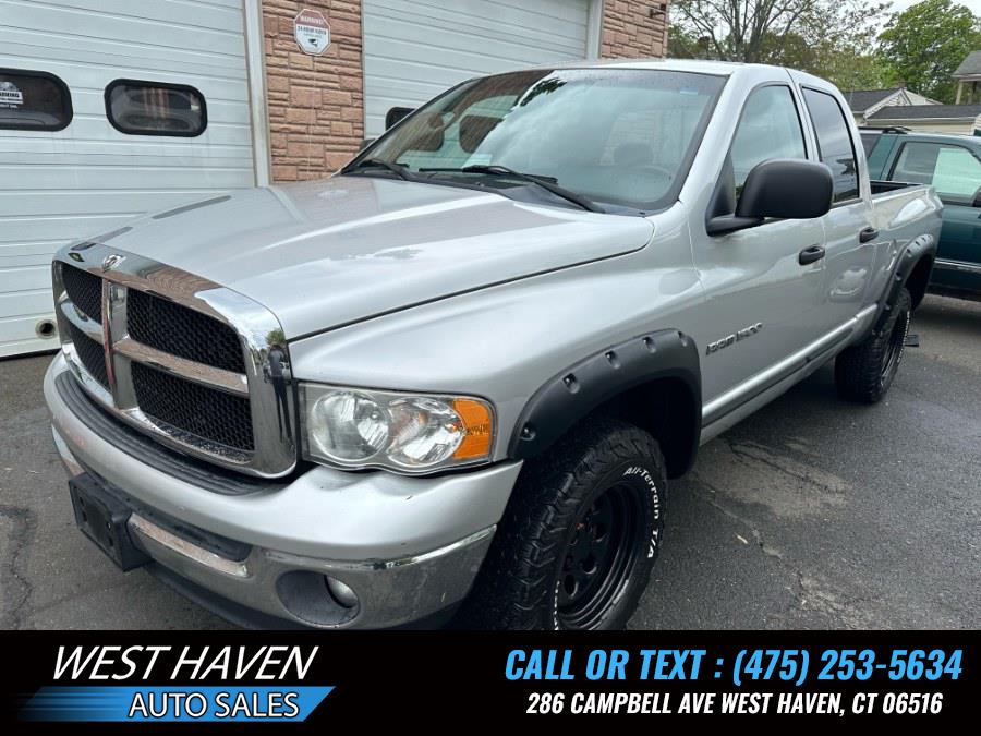 2004 Dodge Ram 1500 4dr Quad Cab 140.5" WB 4WD SLT, available for sale in West Haven, Connecticut | West Haven Auto Sales LLC. West Haven, Connecticut 2004 Dodge Ram 1500 4dr Quad Cab 140.5" WB 4WD SLT, available for sale in West Haven, Connecticut | West Haven Auto Sales LLC. West Haven, Connecticut