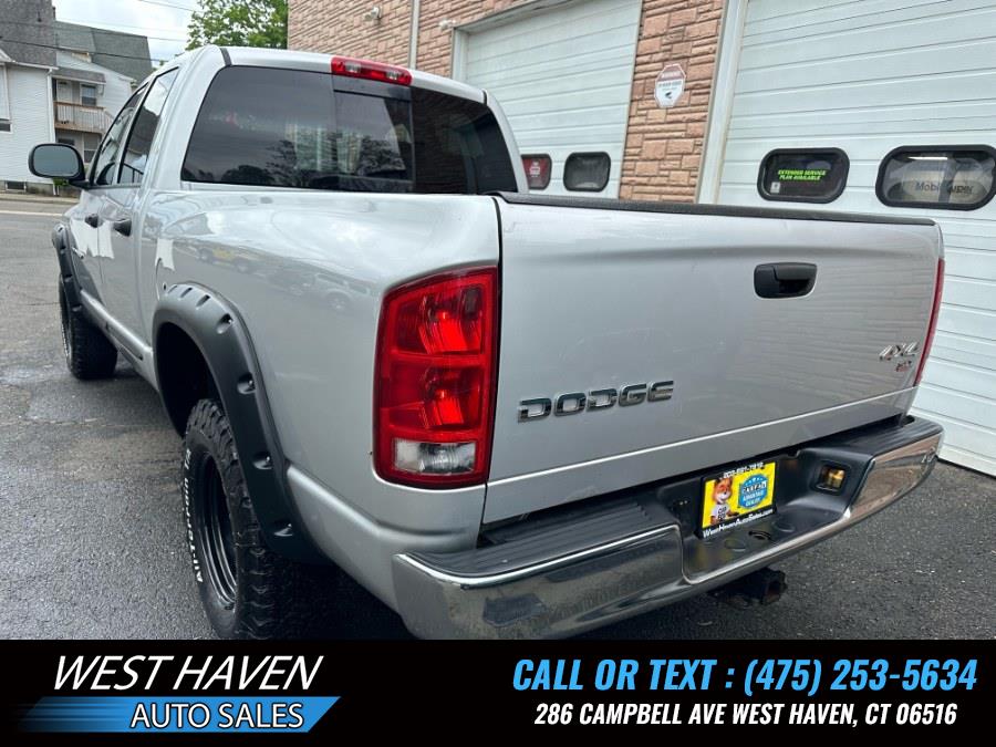 2004 Dodge Ram 1500 4dr Quad Cab 140.5" WB 4WD SLT, available for sale in West Haven, Connecticut | West Haven Auto Sales LLC. West Haven, Connecticut 2004 Dodge Ram 1500 4dr Quad Cab 140.5" WB 4WD SLT, available for sale in West Haven, Connecticut | West Haven Auto Sales LLC. West Haven, Connecticut