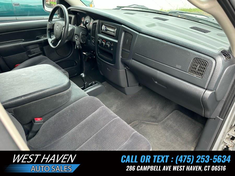 2004 Dodge Ram 1500 4dr Quad Cab 140.5" WB 4WD SLT, available for sale in West Haven, Connecticut | West Haven Auto Sales LLC. West Haven, Connecticut 2004 Dodge Ram 1500 4dr Quad Cab 140.5" WB 4WD SLT, available for sale in West Haven, Connecticut | West Haven Auto Sales LLC. West Haven, Connecticut