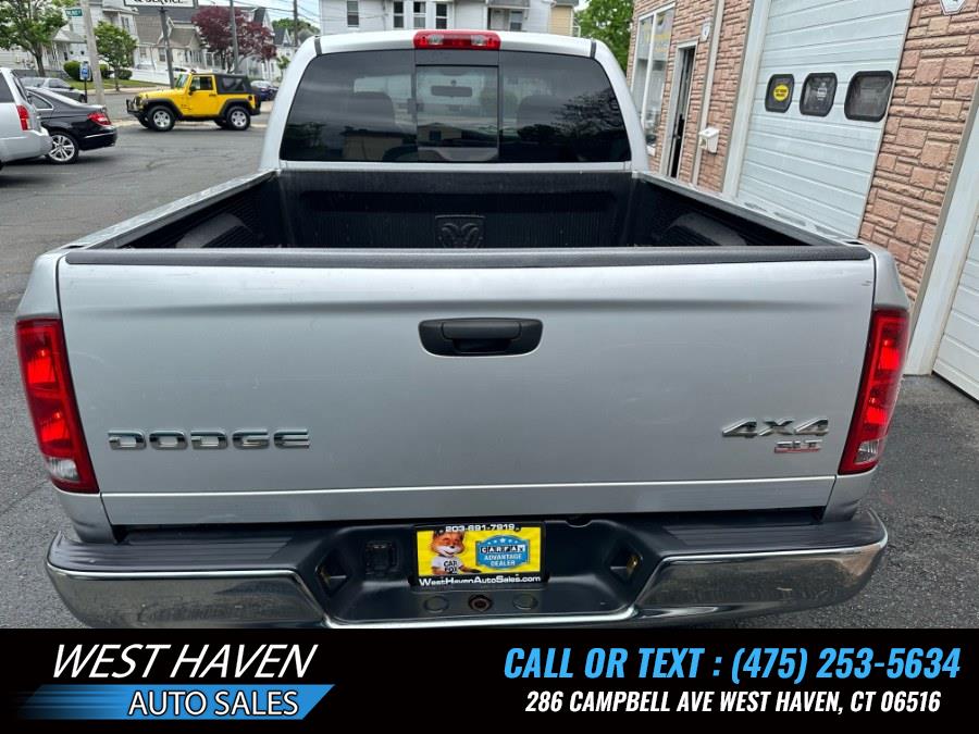 2004 Dodge Ram 1500 4dr Quad Cab 140.5" WB 4WD SLT, available for sale in West Haven, Connecticut | West Haven Auto Sales LLC. West Haven, Connecticut 2004 Dodge Ram 1500 4dr Quad Cab 140.5" WB 4WD SLT, available for sale in West Haven, Connecticut | West Haven Auto Sales LLC. West Haven, Connecticut