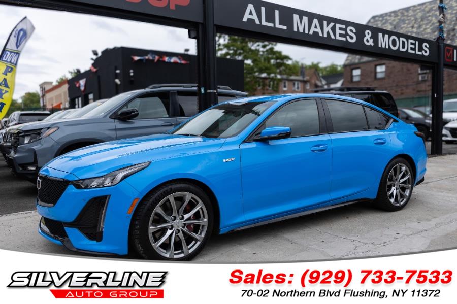 2023 Cadillac CT5-V 4dr Sdn, available for sale in Flushing, New York | Silverline Auto Group. Flushing, New York 2023 Cadillac CT5-V 4dr Sdn, available for sale in Flushing, New York | Silverline Auto Group. Flushing, New York
