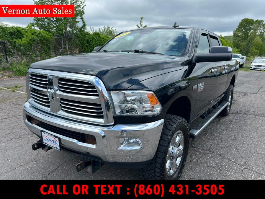 2017 Ram 3500 Big Horn 4x4 Crew Cab SLT, available for sale in Manchester, Connecticut | Vernon Auto Sale & Service. Manchester, Connecticut 2017 Ram 3500 Big Horn 4x4 Crew Cab SLT, available for sale in Manchester, Connecticut | Vernon Auto Sale & Service. Manchester, Connecticut