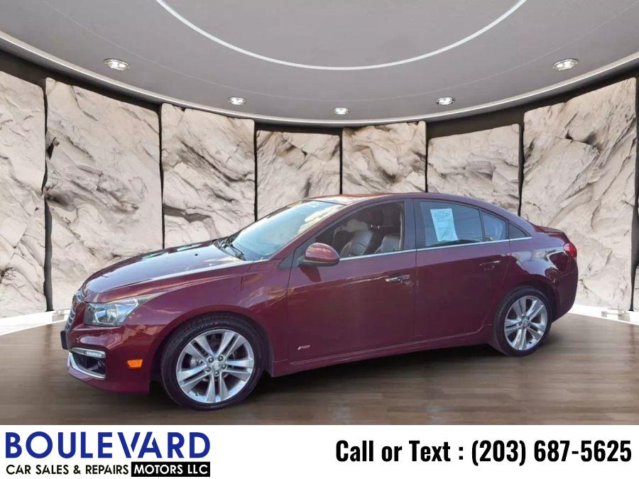 2016 Chevrolet Cruze Limited LTZ Sedan 4D, available for sale in New Haven, Connecticut | Boulevard Motors LLC. New Haven, Connecticut 2016 Chevrolet Cruze Limited LTZ Sedan 4D, available for sale in New Haven, Connecticut | Boulevard Motors LLC. New Haven, Connecticut