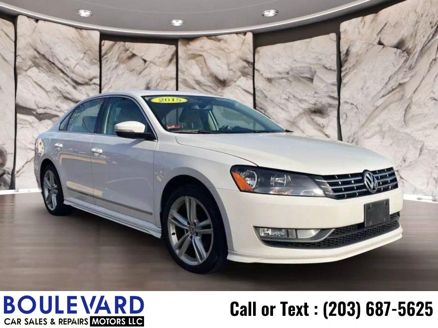 2015 Volkswagen Passat V6 SEL Premium Sedan 4D, available for sale in New Haven, Connecticut | Boulevard Motors LLC. New Haven, Connecticut 2015 Volkswagen Passat V6 SEL Premium Sedan 4D, available for sale in New Haven, Connecticut | Boulevard Motors LLC. New Haven, Connecticut