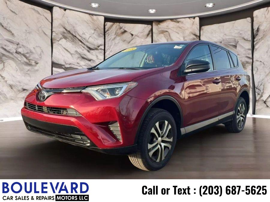 2018 Toyota Rav4 LE Sport Utility 4D, available for sale in New Haven, Connecticut | Boulevard Motors LLC. New Haven, Connecticut 2018 Toyota Rav4 LE Sport Utility 4D, available for sale in New Haven, Connecticut | Boulevard Motors LLC. New Haven, Connecticut