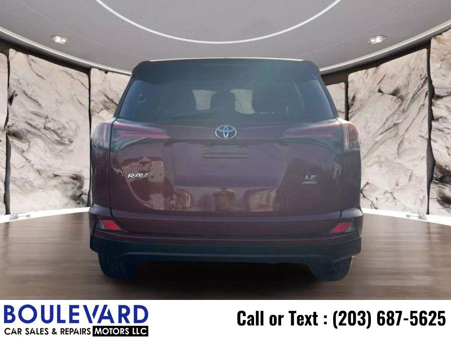 2018 Toyota Rav4 LE Sport Utility 4D, available for sale in New Haven, Connecticut | Boulevard Motors LLC. New Haven, Connecticut 2018 Toyota Rav4 LE Sport Utility 4D, available for sale in New Haven, Connecticut | Boulevard Motors LLC. New Haven, Connecticut