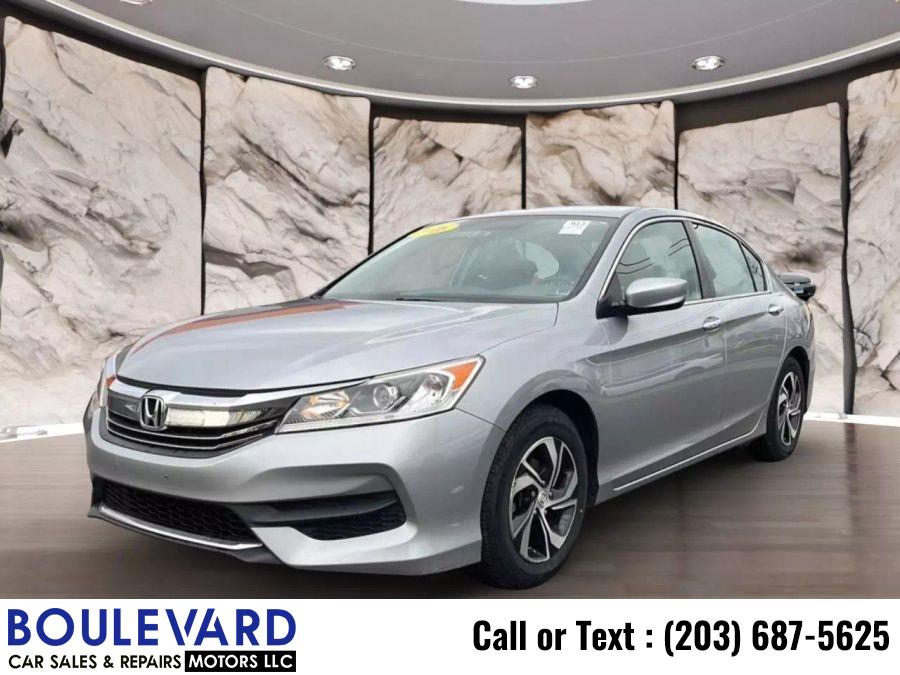 2016 Honda Accord LX Sedan 4D, available for sale in New Haven, Connecticut | Boulevard Motors LLC. New Haven, Connecticut 2016 Honda Accord LX Sedan 4D, available for sale in New Haven, Connecticut | Boulevard Motors LLC. New Haven, Connecticut