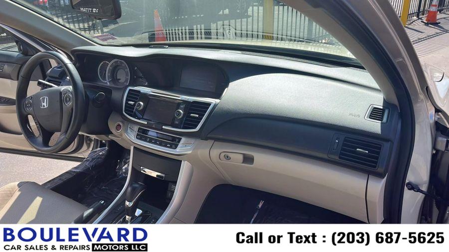 2013 Honda Accord EX-L Sedan 4D, available for sale in New Haven, Connecticut | Boulevard Motors LLC. New Haven, Connecticut 2013 Honda Accord EX-L Sedan 4D, available for sale in New Haven, Connecticut | Boulevard Motors LLC. New Haven, Connecticut