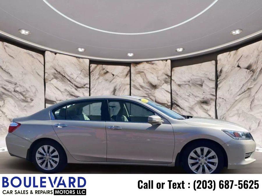2013 Honda Accord EX-L Sedan 4D, available for sale in New Haven, Connecticut | Boulevard Motors LLC. New Haven, Connecticut 2013 Honda Accord EX-L Sedan 4D, available for sale in New Haven, Connecticut | Boulevard Motors LLC. New Haven, Connecticut
