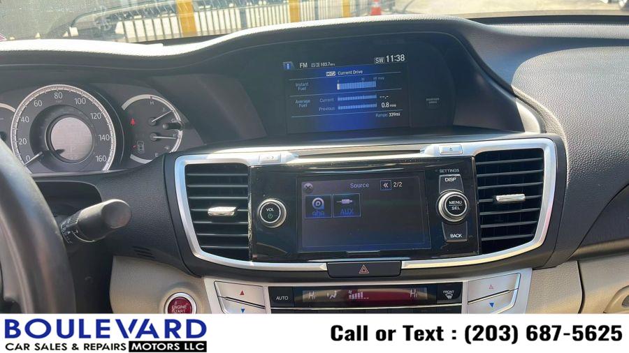 2013 Honda Accord EX-L Sedan 4D, available for sale in New Haven, Connecticut | Boulevard Motors LLC. New Haven, Connecticut 2013 Honda Accord EX-L Sedan 4D, available for sale in New Haven, Connecticut | Boulevard Motors LLC. New Haven, Connecticut