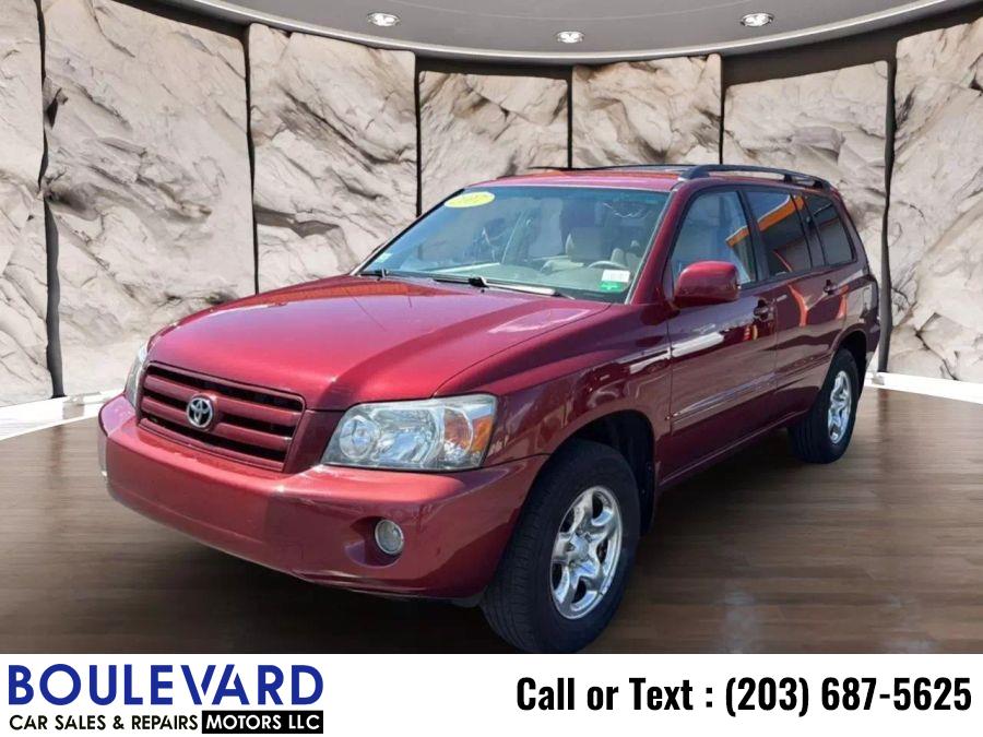 2007 Toyota Highlander Sport Utility 4D, available for sale in New Haven, Connecticut | Boulevard Motors LLC. New Haven, Connecticut 2007 Toyota Highlander Sport Utility 4D, available for sale in New Haven, Connecticut | Boulevard Motors LLC. New Haven, Connecticut