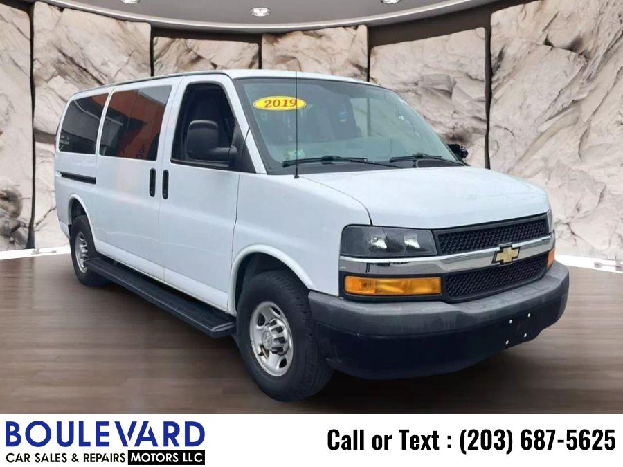 2019 Chevrolet Express 2500 Passenger LS Van 3D, available for sale in New Haven, Connecticut | Boulevard Motors LLC. New Haven, Connecticut 2019 Chevrolet Express 2500 Passenger LS Van 3D, available for sale in New Haven, Connecticut | Boulevard Motors LLC. New Haven, Connecticut