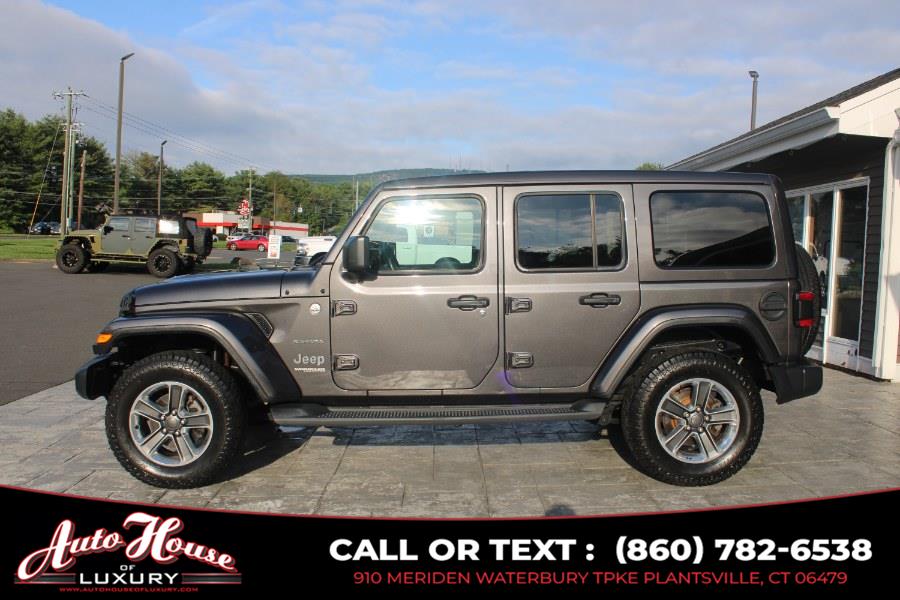 2019 Jeep Wrangler Unlimited Sahara 4x4, available for sale in Plantsville, Connecticut | Auto House of Luxury. Plantsville, Connecticut 2019 Jeep Wrangler Unlimited Sahara 4x4, available for sale in Plantsville, Connecticut | Auto House of Luxury. Plantsville, Connecticut