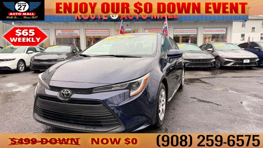 2024 Toyota Corolla LE Sedan 4D, available for sale in Linden, New Jersey | Route 27 Auto Mall. Linden, New Jersey 2024 Toyota Corolla LE Sedan 4D, available for sale in Linden, New Jersey | Route 27 Auto Mall. Linden, New Jersey