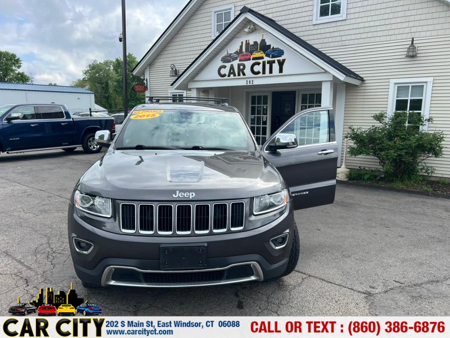 2015 Jeep Grand Cherokee 4WD 4dr Limited, available for sale in East Windsor, Connecticut | Car City LLC. East Windsor, Connecticut 2015 Jeep Grand Cherokee 4WD 4dr Limited, available for sale in East Windsor, Connecticut | Car City LLC. East Windsor, Connecticut