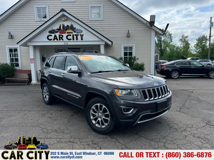 2015 Jeep Grand Cherokee 4WD 4dr Limited, available for sale in East Windsor, Connecticut | Car City LLC. East Windsor, Connecticut 2015 Jeep Grand Cherokee 4WD 4dr Limited, available for sale in East Windsor, Connecticut | Car City LLC. East Windsor, Connecticut