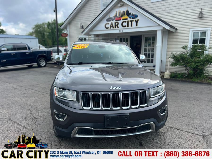 2015 Jeep Grand Cherokee 4WD 4dr Limited, available for sale in East Windsor, Connecticut | Car City LLC. East Windsor, Connecticut 2015 Jeep Grand Cherokee 4WD 4dr Limited, available for sale in East Windsor, Connecticut | Car City LLC. East Windsor, Connecticut