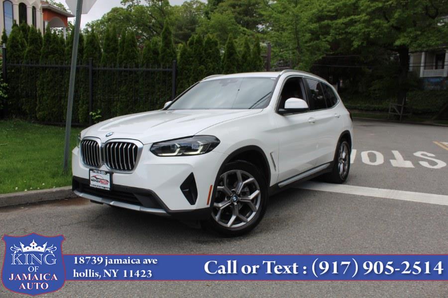 2022 BMW X3 sDrive30i Sports Activity Vehicle, available for sale in Hollis, New York | King of Jamaica Auto Inc. Hollis, New York 2022 BMW X3 sDrive30i Sports Activity Vehicle, available for sale in Hollis, New York | King of Jamaica Auto Inc. Hollis, New York