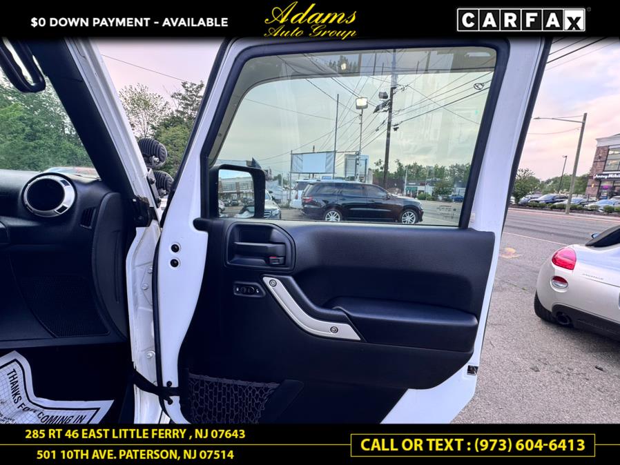 2016 Jeep Wrangler Unlimited 4WD 4dr Sahara, available for sale in Paterson, New Jersey | Adams Auto Group. Paterson, New Jersey 2016 Jeep Wrangler Unlimited 4WD 4dr Sahara, available for sale in Paterson, New Jersey | Adams Auto Group. Paterson, New Jersey