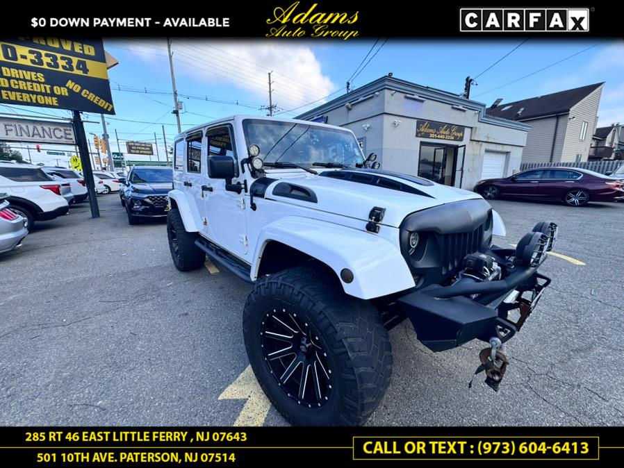 2016 Jeep Wrangler Unlimited 4WD 4dr Sahara, available for sale in Paterson, New Jersey | Adams Auto Group. Paterson, New Jersey 2016 Jeep Wrangler Unlimited 4WD 4dr Sahara, available for sale in Paterson, New Jersey | Adams Auto Group. Paterson, New Jersey