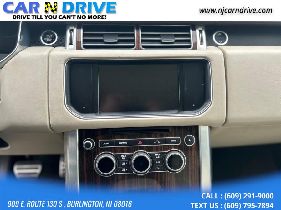 2016 Land Rover Range Rover 5.0L V8 Supercharged, available for sale in Burlington, New Jersey | Car N Drive. Burlington, New Jersey 2016 Land Rover Range Rover 5.0L V8 Supercharged, available for sale in Burlington, New Jersey | Car N Drive. Burlington, New Jersey