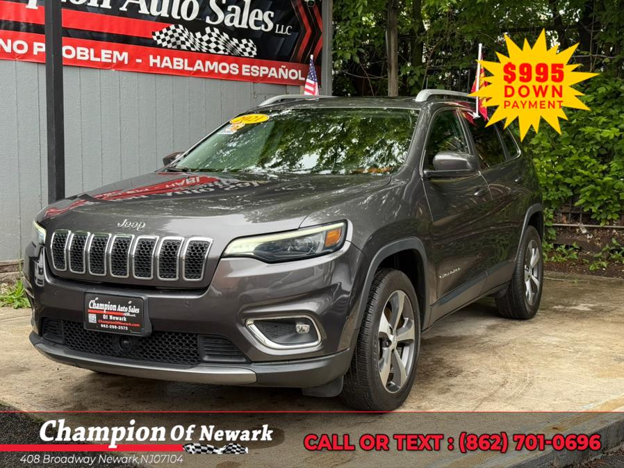 2021 Jeep Cherokee Limited 4x4, available for sale in Newark, New Jersey | Champion Of Newark. Newark, New Jersey