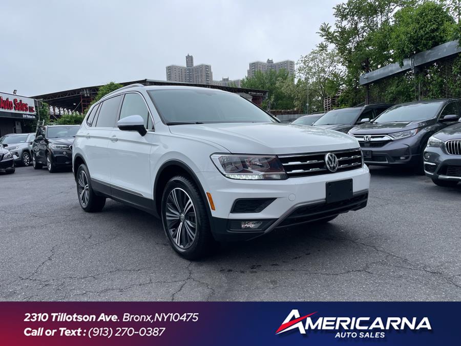 2018 Volkswagen Tiguan 2.0T SEL 4MOTION, available for sale in Bronx, New York | Americarna Auto Sales LLC. Bronx, New York 2018 Volkswagen Tiguan 2.0T SEL 4MOTION, available for sale in Bronx, New York | Americarna Auto Sales LLC. Bronx, New York