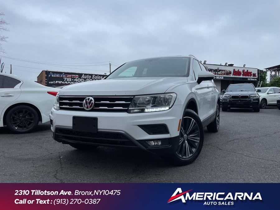 2018 Volkswagen Tiguan 2.0T SEL 4MOTION, available for sale in Bronx, New York | Americarna Auto Sales LLC. Bronx, New York 2018 Volkswagen Tiguan 2.0T SEL 4MOTION, available for sale in Bronx, New York | Americarna Auto Sales LLC. Bronx, New York