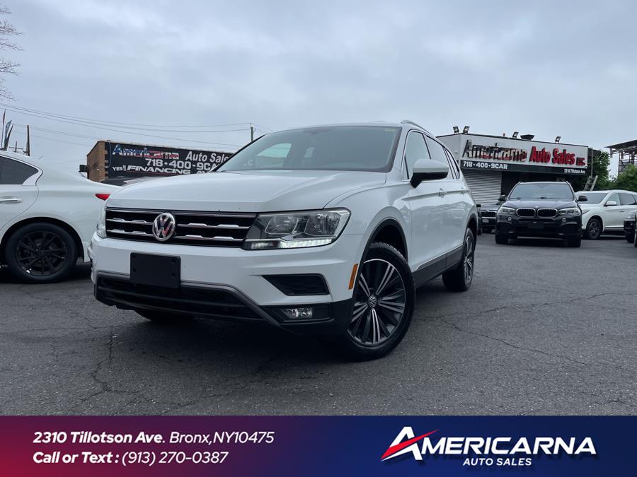 2018 Volkswagen Tiguan 2.0T SEL 4MOTION, available for sale in Bronx, New York | Americarna Auto Sales LLC. Bronx, New York 2018 Volkswagen Tiguan 2.0T SEL 4MOTION, available for sale in Bronx, New York | Americarna Auto Sales LLC. Bronx, New York