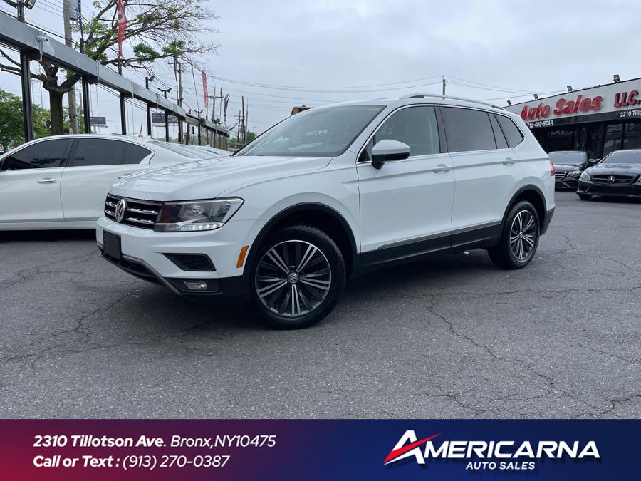 2018 Volkswagen Tiguan 2.0T SEL 4MOTION, available for sale in Bronx, New York | Americarna Auto Sales LLC. Bronx, New York 2018 Volkswagen Tiguan 2.0T SEL 4MOTION, available for sale in Bronx, New York | Americarna Auto Sales LLC. Bronx, New York