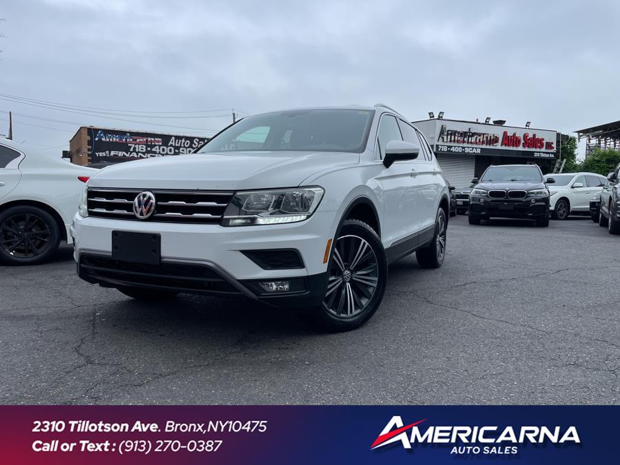2018 Volkswagen Tiguan 2.0T SEL 4MOTION, available for sale in Bronx, New York | Americarna Auto Sales LLC. Bronx, New York 2018 Volkswagen Tiguan 2.0T SEL 4MOTION, available for sale in Bronx, New York | Americarna Auto Sales LLC. Bronx, New York