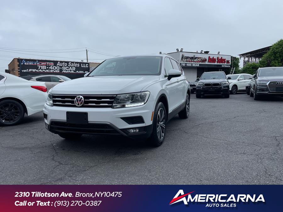 2018 Volkswagen Tiguan 2.0T SEL 4MOTION, available for sale in Bronx, New York | Americarna Auto Sales LLC. Bronx, New York 2018 Volkswagen Tiguan 2.0T SEL 4MOTION, available for sale in Bronx, New York | Americarna Auto Sales LLC. Bronx, New York