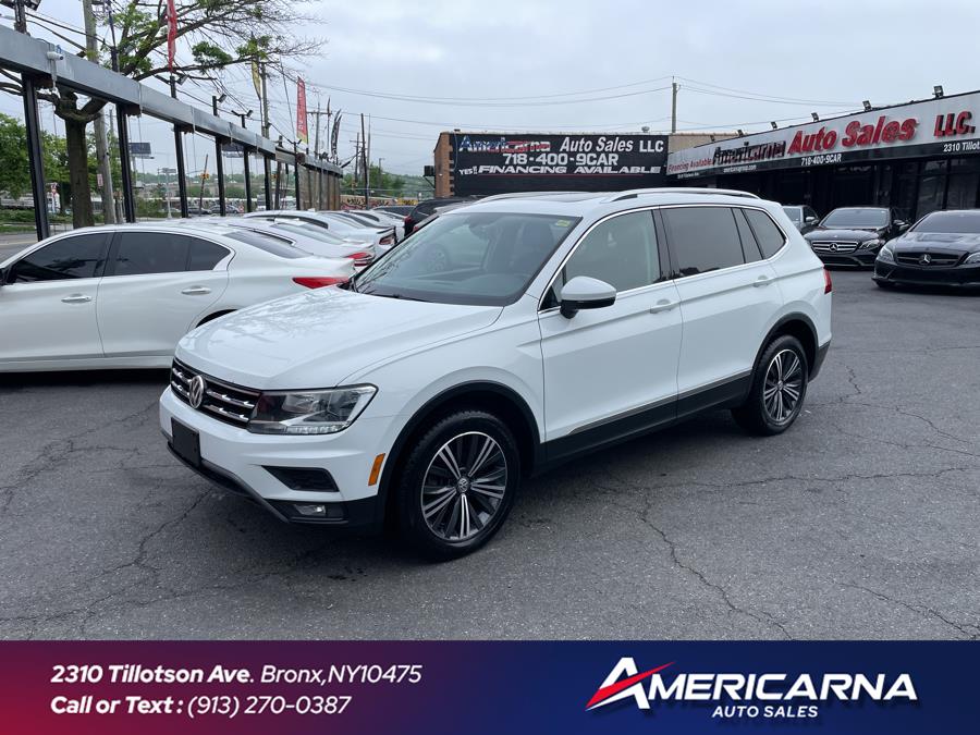 2018 Volkswagen Tiguan 2.0T SEL 4MOTION, available for sale in Bronx, New York | Americarna Auto Sales LLC. Bronx, New York 2018 Volkswagen Tiguan 2.0T SEL 4MOTION, available for sale in Bronx, New York | Americarna Auto Sales LLC. Bronx, New York