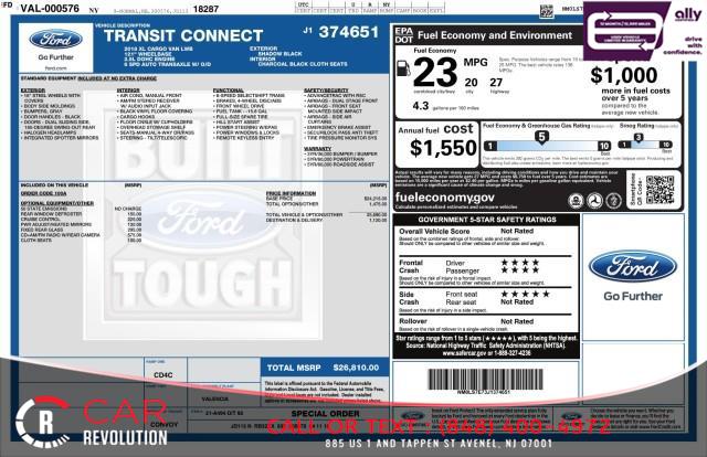 2018 Ford Transit Connect XL, available for sale in Avenel, New Jersey | Car Revolution. Avenel, New Jersey 2018 Ford Transit Connect XL, available for sale in Avenel, New Jersey | Car Revolution. Avenel, New Jersey
