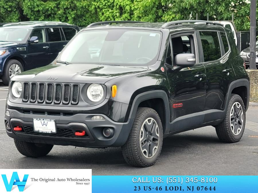 2017 Jeep Renegade Trailhawk 4x4, available for sale in Lodi, New Jersey | AW Auto & Truck Wholesalers, Inc. Lodi, New Jersey 2017 Jeep Renegade Trailhawk 4x4, available for sale in Lodi, New Jersey | AW Auto & Truck Wholesalers, Inc. Lodi, New Jersey