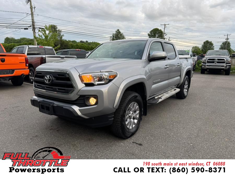 2016 Toyota Tacoma 4WD Double Cab V6 AT SR (Natl), available for sale in East Windsor, Connecticut | Full Throttle Power Sports LLC. East Windsor, Connecticut 2016 Toyota Tacoma 4WD Double Cab V6 AT SR (Natl), available for sale in East Windsor, Connecticut | Full Throttle Power Sports LLC. East Windsor, Connecticut