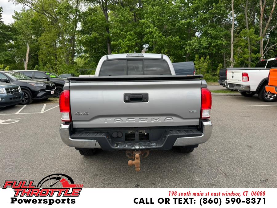 2016 Toyota Tacoma 4WD Double Cab V6 AT SR (Natl), available for sale in East Windsor, Connecticut | Full Throttle Power Sports LLC. East Windsor, Connecticut 2016 Toyota Tacoma 4WD Double Cab V6 AT SR (Natl), available for sale in East Windsor, Connecticut | Full Throttle Power Sports LLC. East Windsor, Connecticut