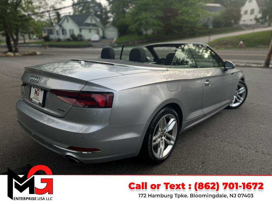 2019 Audi A5 Cabriolet Premium Plus 45 TFSI quattro, available for sale in Bloomingdale, New Jersey | MG Enterprise USA. Bloomingdale, New Jersey 2019 Audi A5 Cabriolet Premium Plus 45 TFSI quattro, available for sale in Bloomingdale, New Jersey | MG Enterprise USA. Bloomingdale, New Jersey