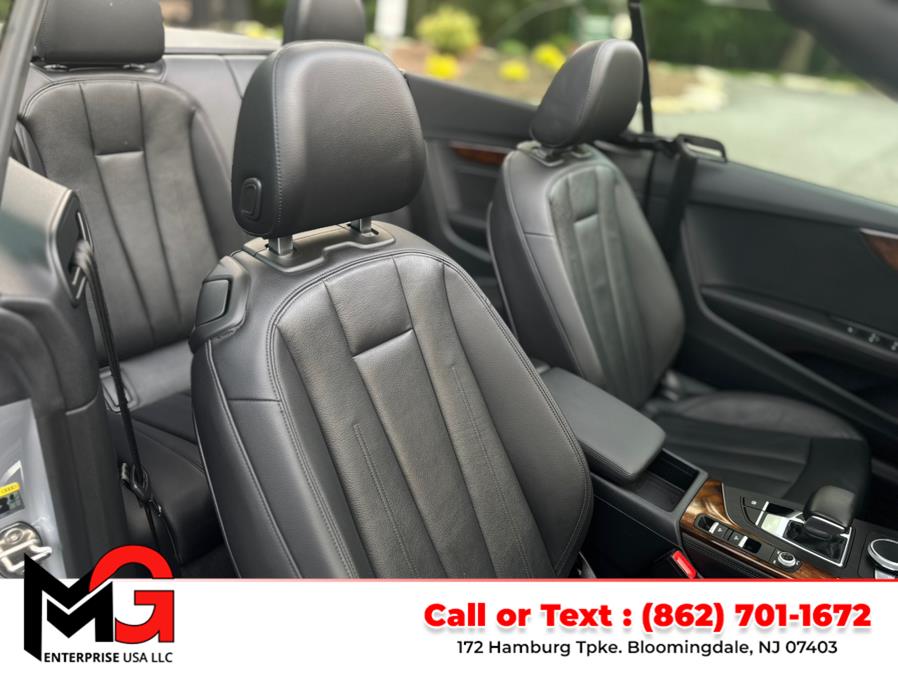 2019 Audi A5 Cabriolet Premium Plus 45 TFSI quattro, available for sale in Bloomingdale, New Jersey | MG Enterprise USA. Bloomingdale, New Jersey 2019 Audi A5 Cabriolet Premium Plus 45 TFSI quattro, available for sale in Bloomingdale, New Jersey | MG Enterprise USA. Bloomingdale, New Jersey