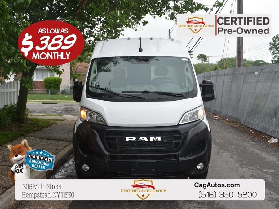 2023 Ram Promaster 3500 High Roof, available for sale in Hempstead, New York | Certified Automotive Group. Hempstead, New York 2023 Ram Promaster 3500 High Roof, available for sale in Hempstead, New York | Certified Automotive Group. Hempstead, New York