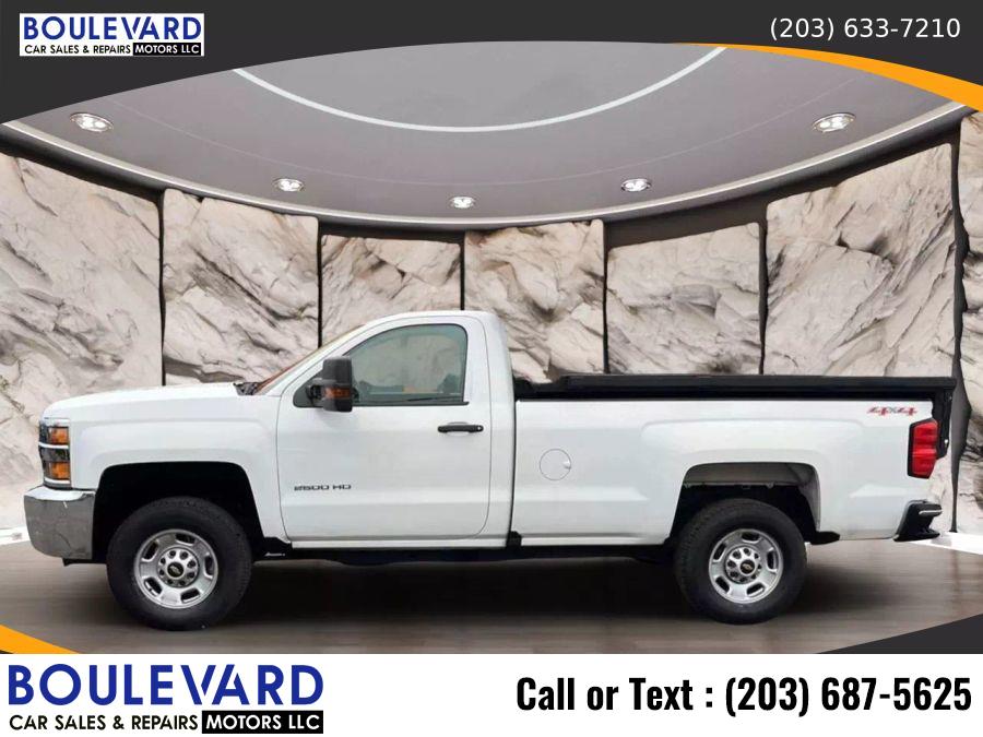 2017 Chevrolet Silverado 2500 Hd Regular Cab Work Truck Pickup 2D 8 ft, available for sale in New Haven, Connecticut | Boulevard Motors LLC. New Haven, Connecticut 2017 Chevrolet Silverado 2500 Hd Regular Cab Work Truck Pickup 2D 8 ft, available for sale in New Haven, Connecticut | Boulevard Motors LLC. New Haven, Connecticut